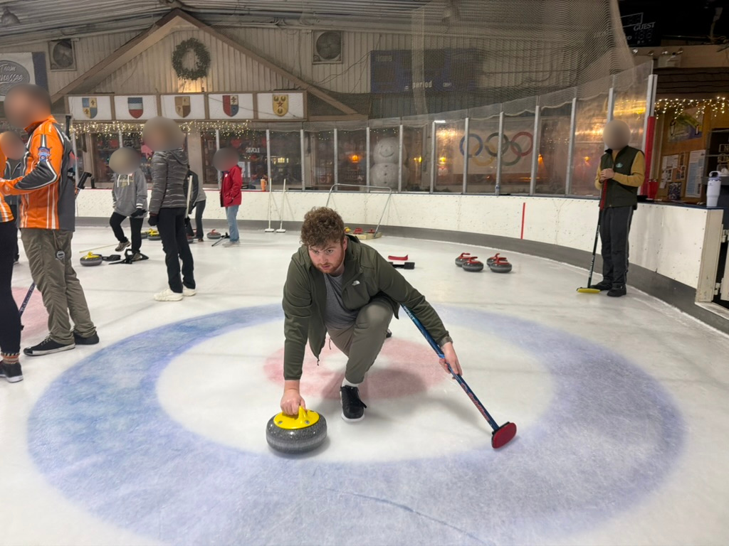 Curling at the Great Smokey Mountains Curling Club